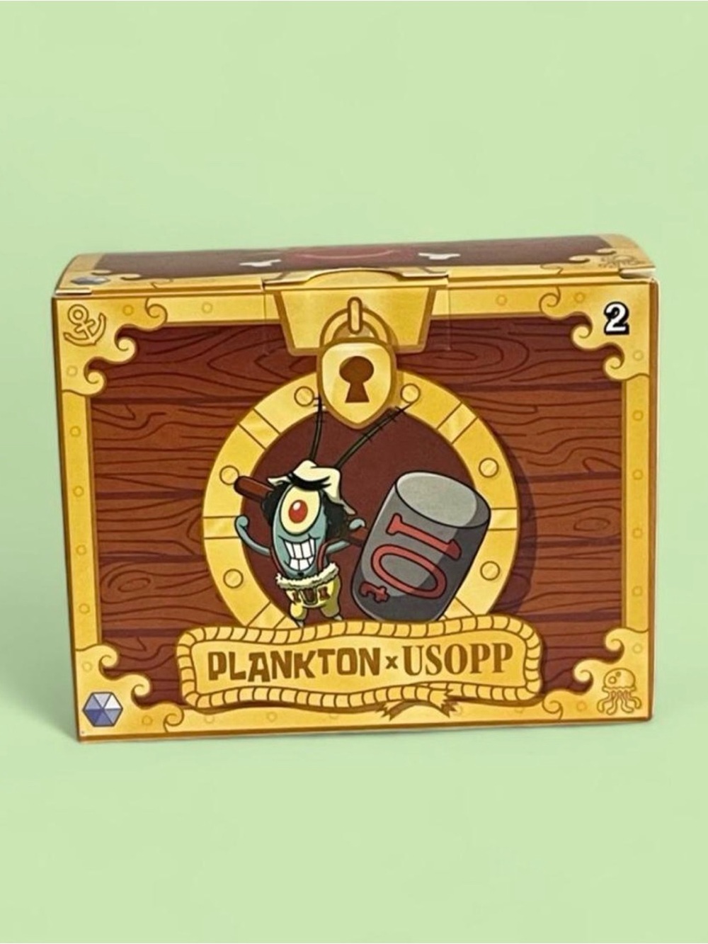 McDonalds SpongeBob SquarePants x One Piece “Plankton x Usopp” Figure
